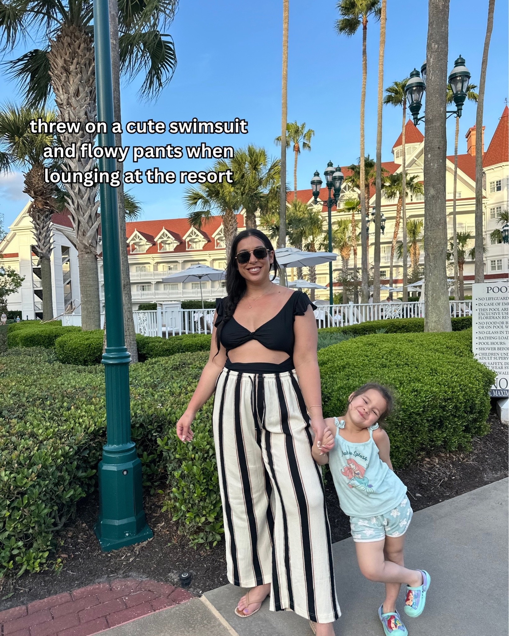 Cutest swimsuit and lounge pants when relaxing at the Disney resort 


midsize fashion, Disney trip, summer outfits, outfit inspo

#LTKootd #LTKMidsize #LTKTravel