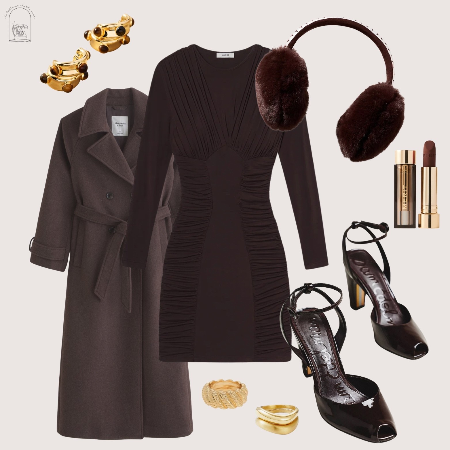 chocolate brown outfit for november 🤎 a trip to the city, a night out, a cocktail party, an event 

#LTKWedding #LTKSeasonal #LTKHoliday