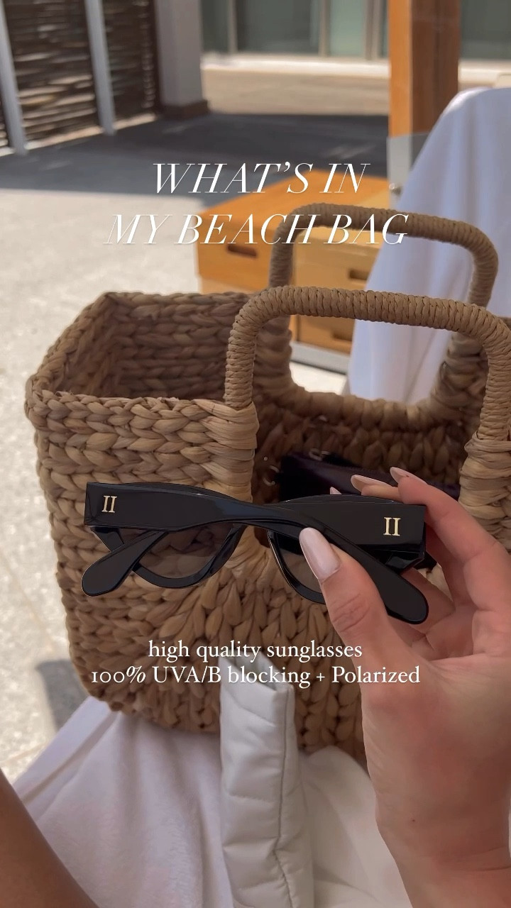 What’s in my beach bag —
@mondayswim - swim cover up, one size ⁣
@lackofcolor - wide brim hat ⁣
@target - hair clip⁣
@tarte - maracuja juicy lip balm ⁣
@dermstore - Elta MD tinted moisturizer + SPF⁣
@teuxofficial - sunglasses in Dawn| Onyx/Midnight Fade (comes with Jet Set Pouch)⁣ code DRLUXY10 10% off
@target - straw tote handbag ⁣
⁣
Swim
Sandals 
Swimsuit 

#LTKFind #LTKswim #LTKtravel