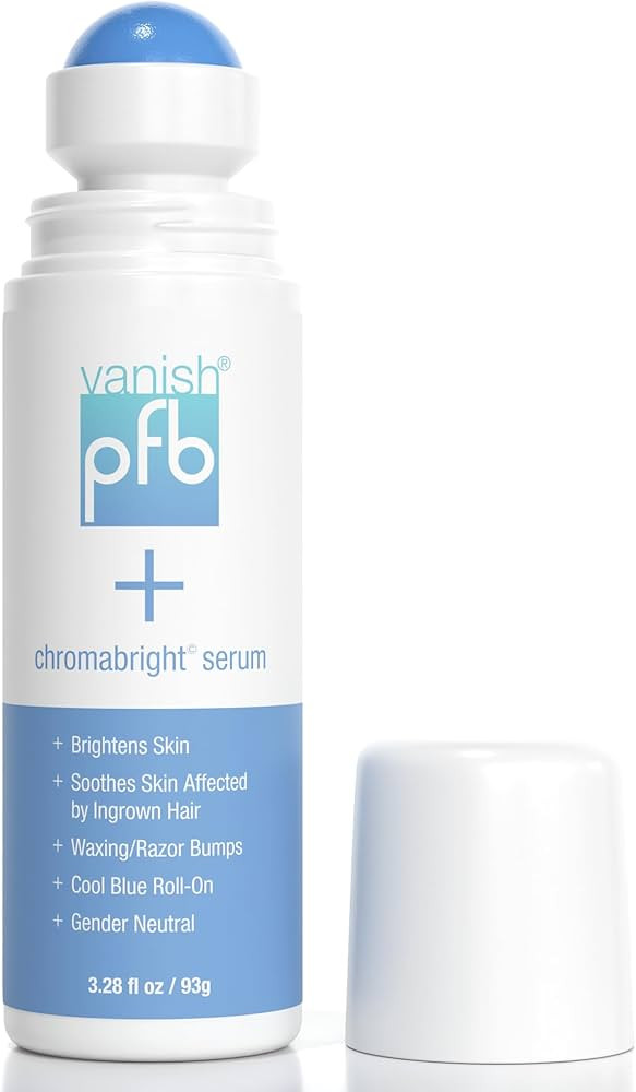 PFB Vanish Razor Bump Stopper Skin Care Treatment with Chromabright Dark Spot Remover, Roll On Fo... | Amazon (US)