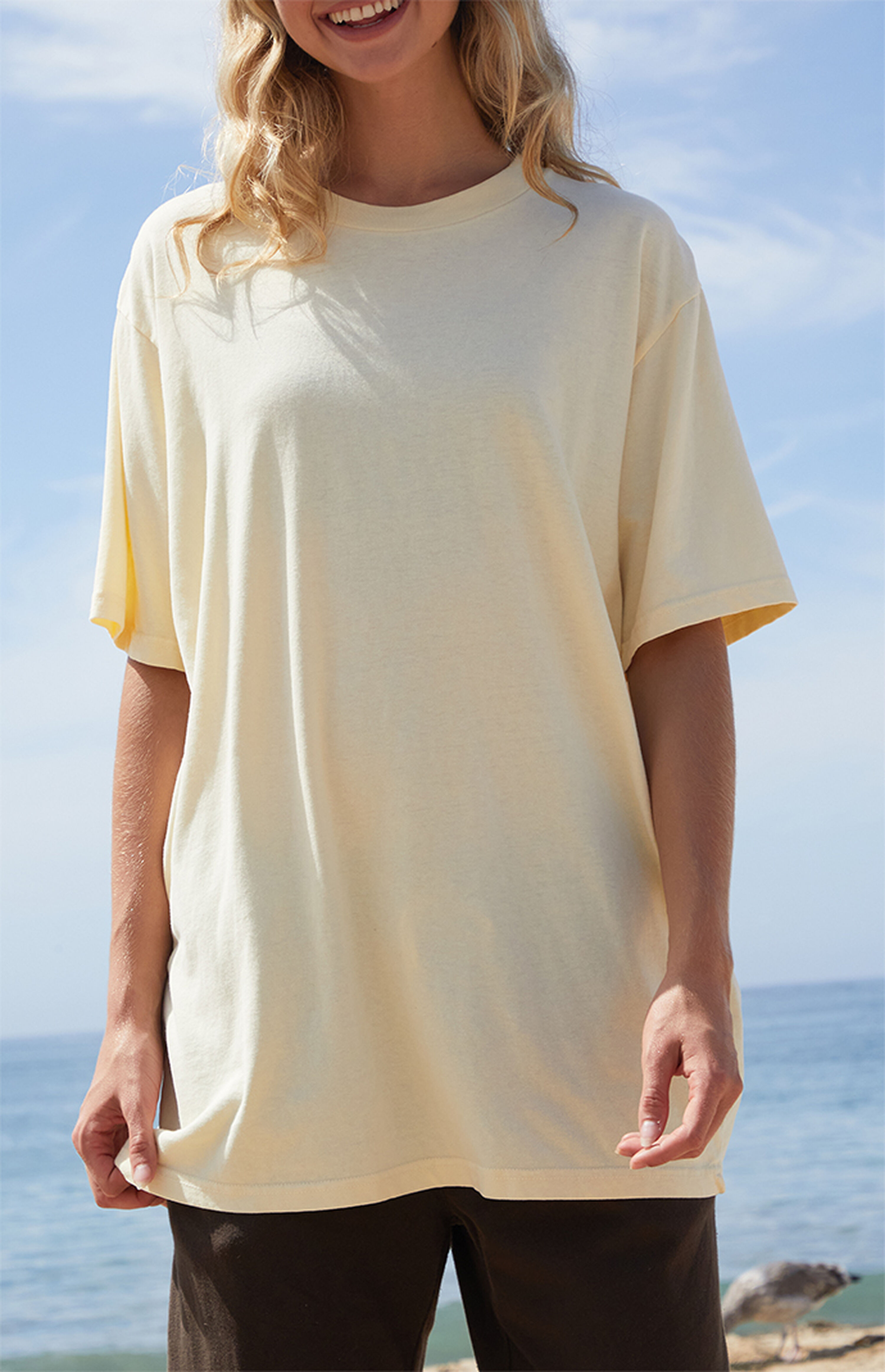 John Galt Yellow Presley Oversized T-Shirt | PacSun