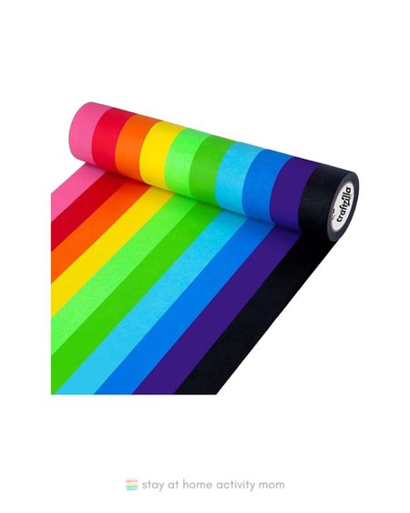 The best activity supply: colored painters tape! 

#LTKFamily #LTKKids #LTKBump
