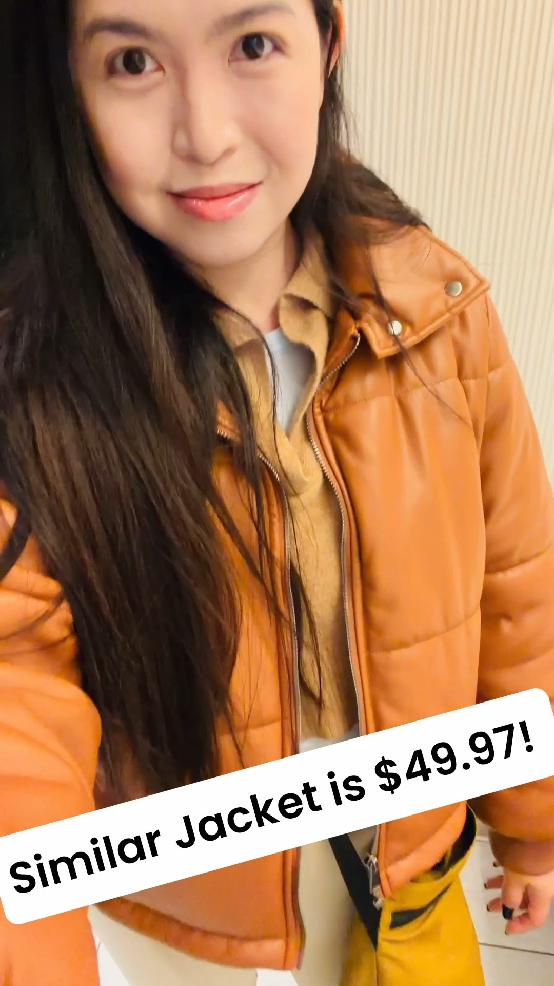 This last season’s Faux leather jacket is a staple in my closet for cooler temps! Easy to throw on anything and love that it’s lightweight perfect for travel!🤗😉🤎Found this dupe only for $49.97! Comes in 2 other colors- black and white. 




#fauxleatherjacket #pufferjacket #ltktravel #ltkootd #ltkwinterstyle #ltkfallstyle #falloutfits #winteroutfits

#LTKSeasonal #LTKFindsUnder50 #LTKHoliday