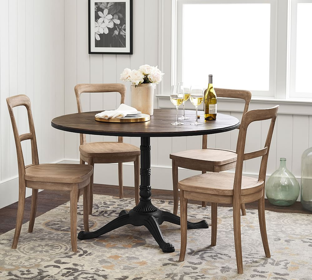 Rae Round Pedestal Bistro Dining Table | Pottery Barn (US)