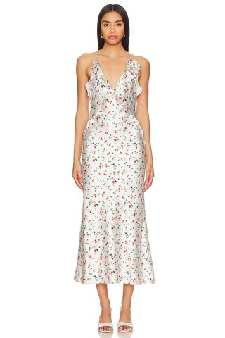 Bardot Olea Maxi Dress in Ivory Ditsy Floral from Revolve.com | Revolve Clothing (Global)
