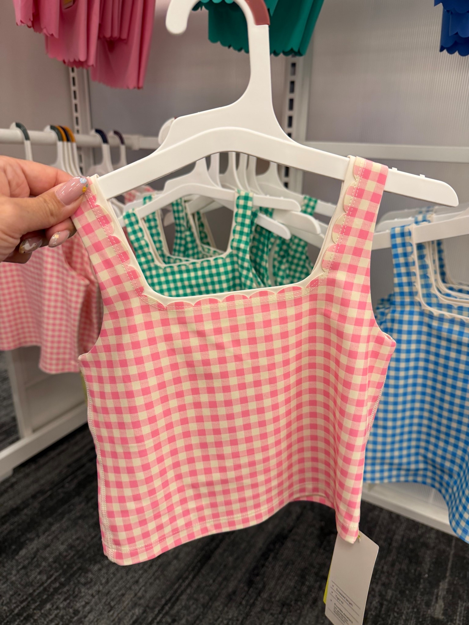 These gingham tops are so cute and they have matching skirts 🤌🏼 perfect for Easter baskets 

#LTKmomlife #LTKKids