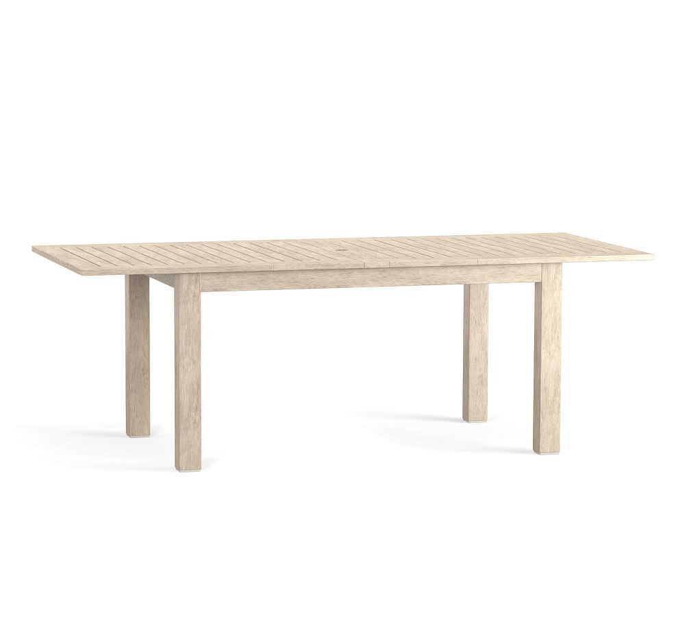 Indio 61" FSC® Eucalyptus Extending Dining Table | Pottery Barn (US)
