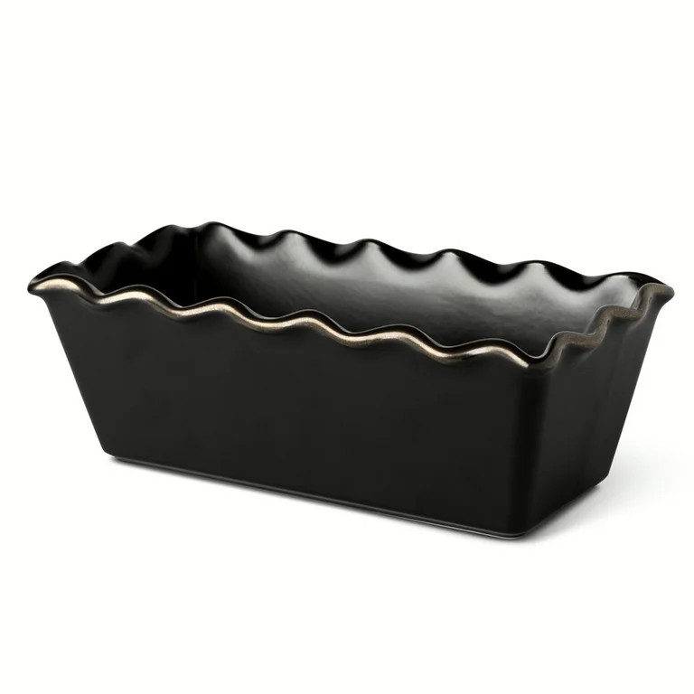 Thyme & Table 9" Loaf Pan Ceramic - Onyx | Walmart (US)