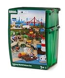 Brio World 33766 Railway World Deluxe Set | Wooden Toy Train Set for Kids Age 3 & Up | Amazon (US)