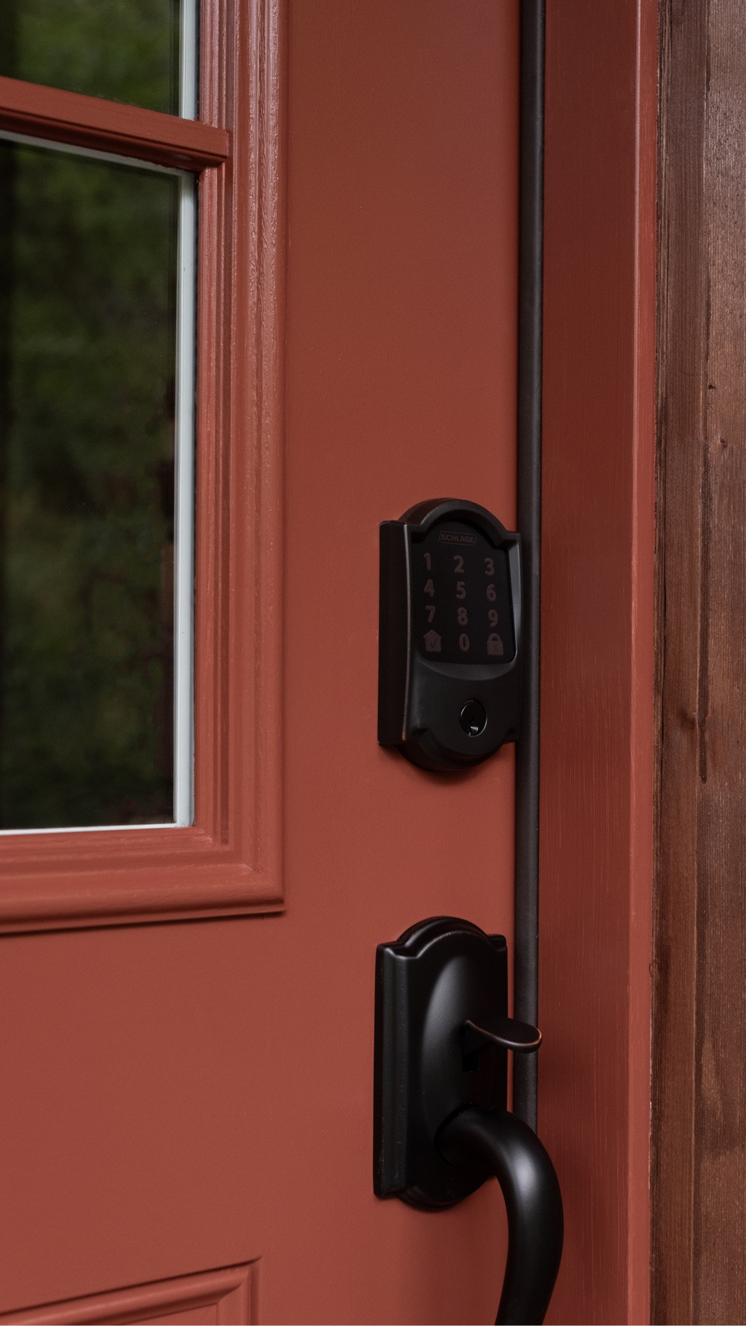 #ad This is the best smart lock I’ve found on the market, aesthetically speaking… so it has my designer stamp of approval. I gave our cabin front porch a little makeover with @lowes  … everything was budget friendly and made a huge difference! Find the before & after on the blog today. We swapped the door, exterior sconce, doormat, and I added a planter. Easy! #LowesPartner #Lowes

#LTKHome