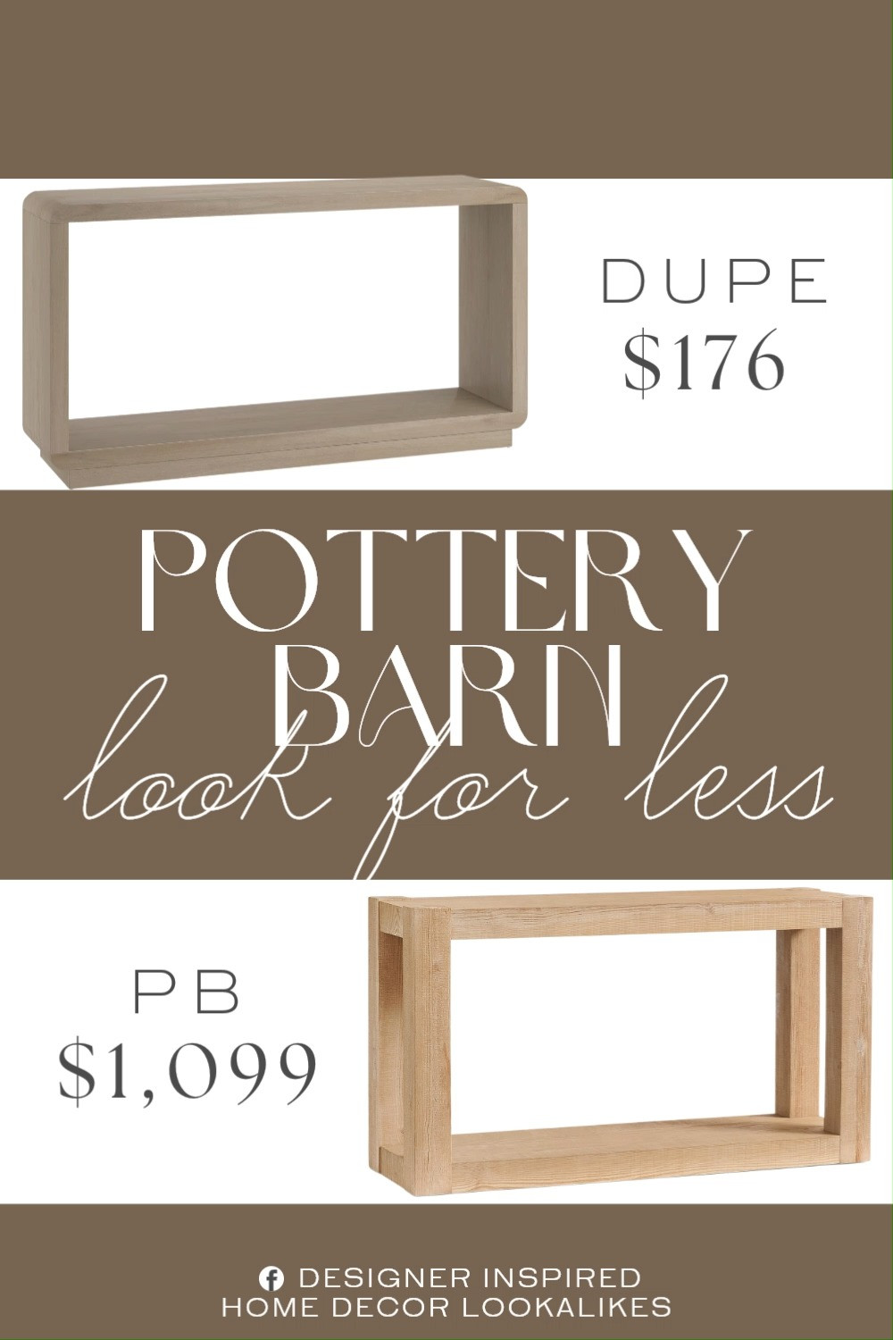 Inspired by Pottery Barn Reclaimed Wood Console Table. Rectangular Console Table. Reclaimed Wood Console Table. Solid Wood Entryway Table. Rustic Wood Console Table. Farmhouse Console Table. Entryway Console Table. 

Home more affordable option find copy cat similar look for less budget friendly affordable cheap cheaper beautiful pretty. Clearance sale coupon code discount code promo code luxury lookalike look a like Inspo inspiration inspired by idea ideas Love like these? I share multiple every day in my FB group.
#potterybarninspired #consoletable #entrywaytable #woodentable #livingroomtable #woodfurniture #furniturefinds #livingroominspo 

 #LTKHome