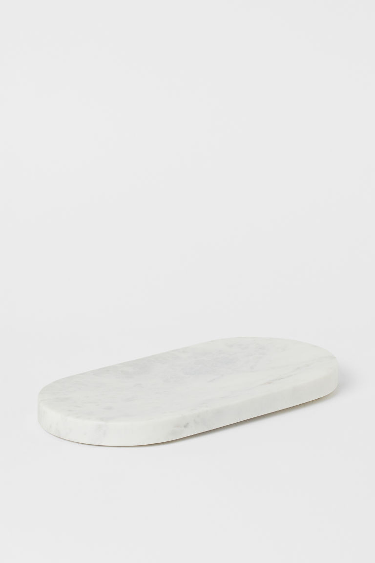 H & M - Marble Tray - White | H&M (US + CA)