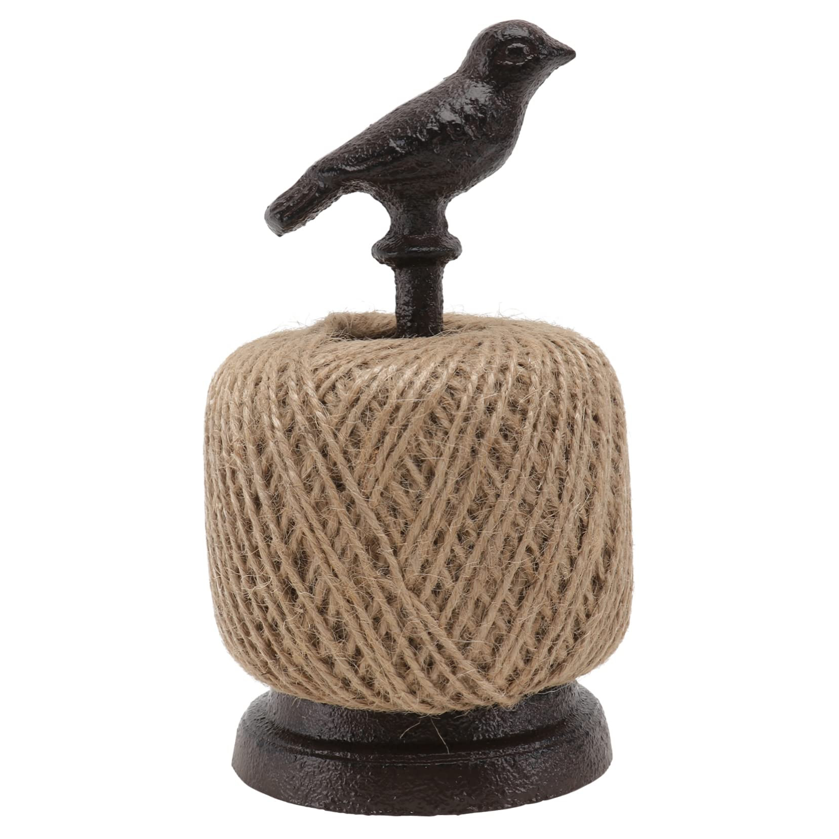 Garneck Cast Iron Rope Rack and Retro Bobbin Ornament for Garden Balcony, Decorative Bird Style T... | Amazon (UK)