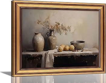 Dougepce Vintage Gold Framed Art,Kitchen Wall Art Prints, Rustic Kitchen Farmhouse Wall Decor,Vin... | Amazon (US)