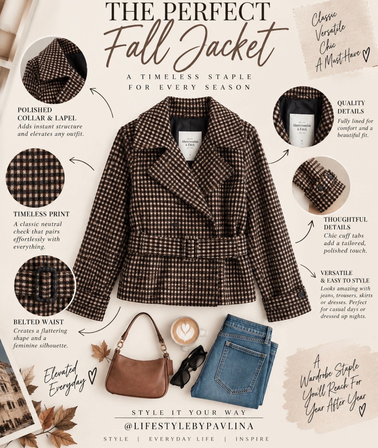 Wardrobe staple for fall

Fall jacket, cropped jacket

#LTKfall #LTKsale #LTKstyletip