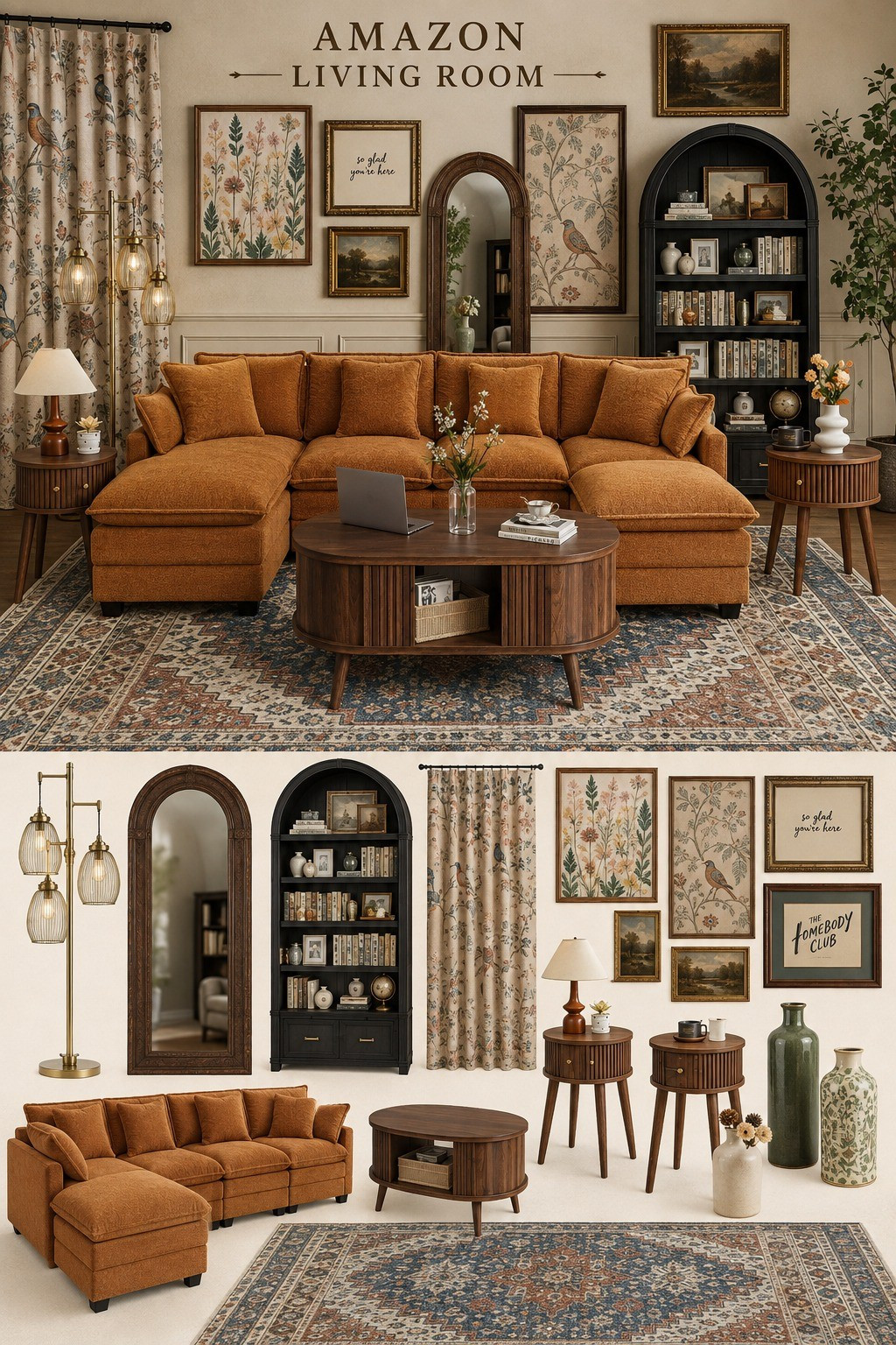 Amazon living room finds 🤎 Cozy, warm + a little vintage charm—all the pieces I’m loving for a lived-in, collected look. ✨

#LTKHome #LTKU #LTKvlog