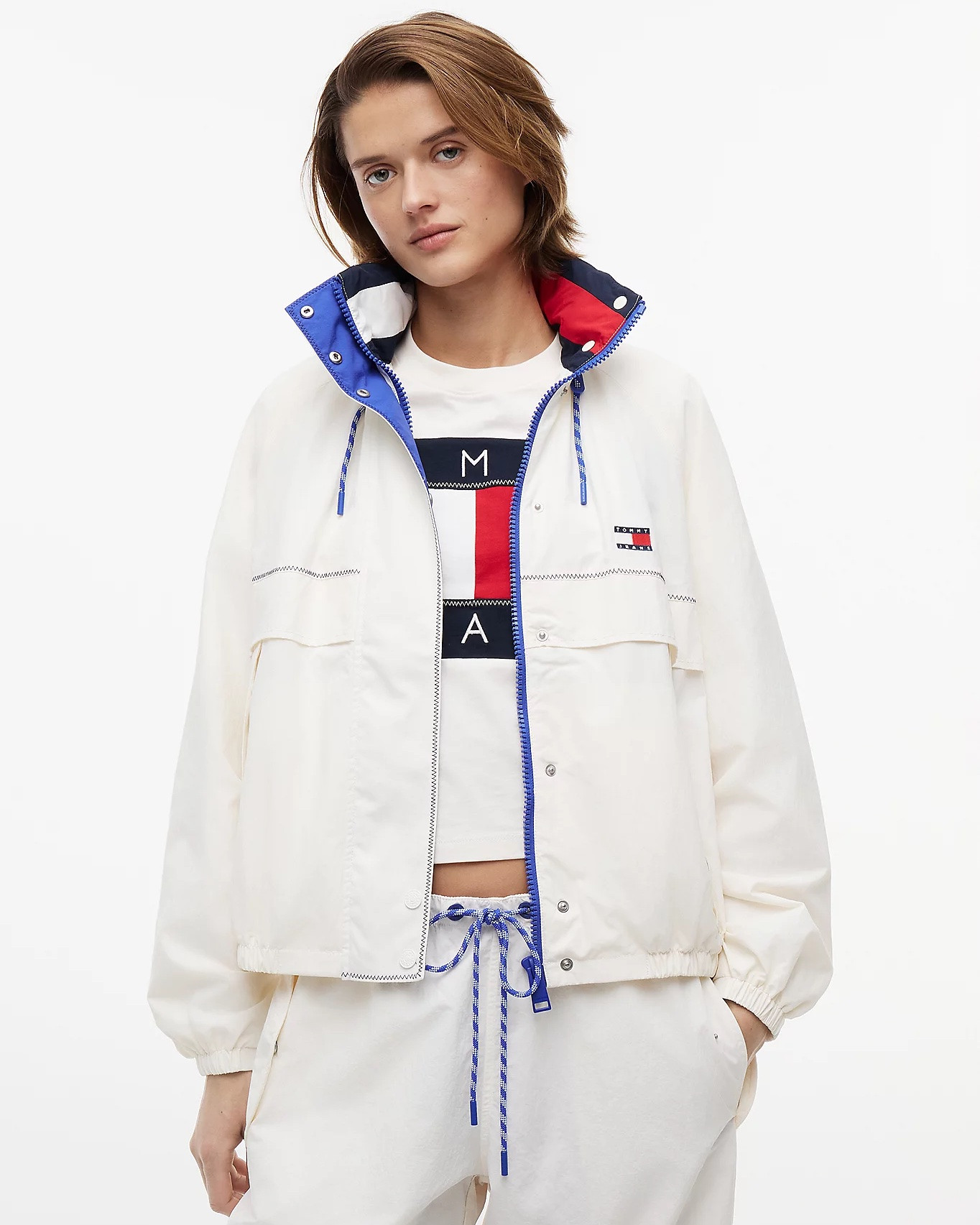 Waterproof technical jacket ❤️🤍💙

#LTKFashionMonth #LTKuk #LTKautumn