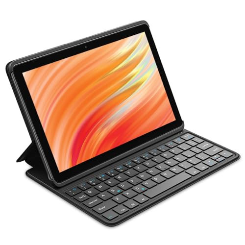 Amazon Fire HD 10 tablet and Keyboard Case bundle, seamlessly handle tasks and email on-the-go, latest model (2023 release), 32 GB, Black | Amazon (US)