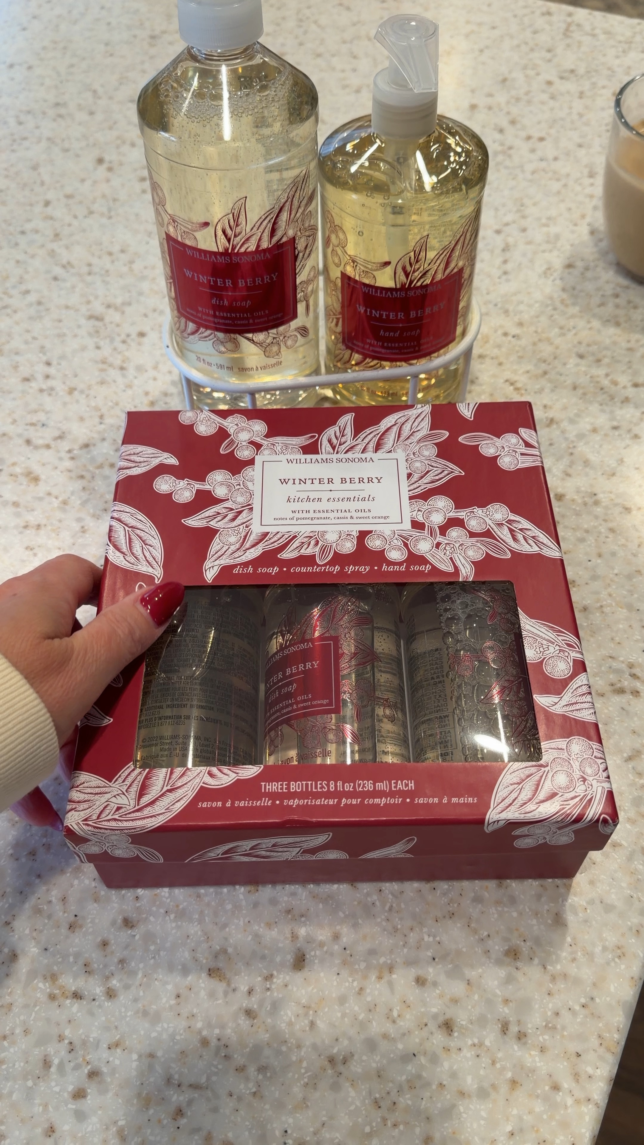 Love how my home smells like the holidays with these Winterberry scented soaps! #holidayhome #kitchentips #cleaninghacks #giftsforher 

#LTKGiftGuide #LTKHome #LTKHoliday