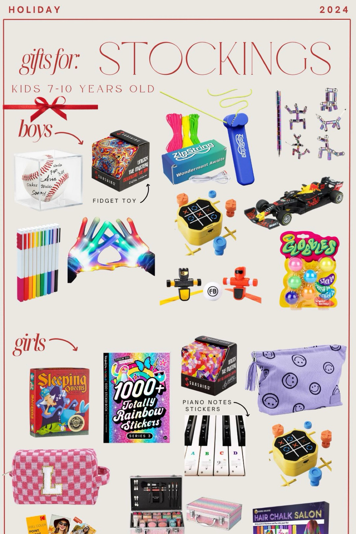 Stocking stuffer gift ideas for kids 7-10 years old 

#LTKGiftGuide #LTKHoliday #LTKCyberWeek