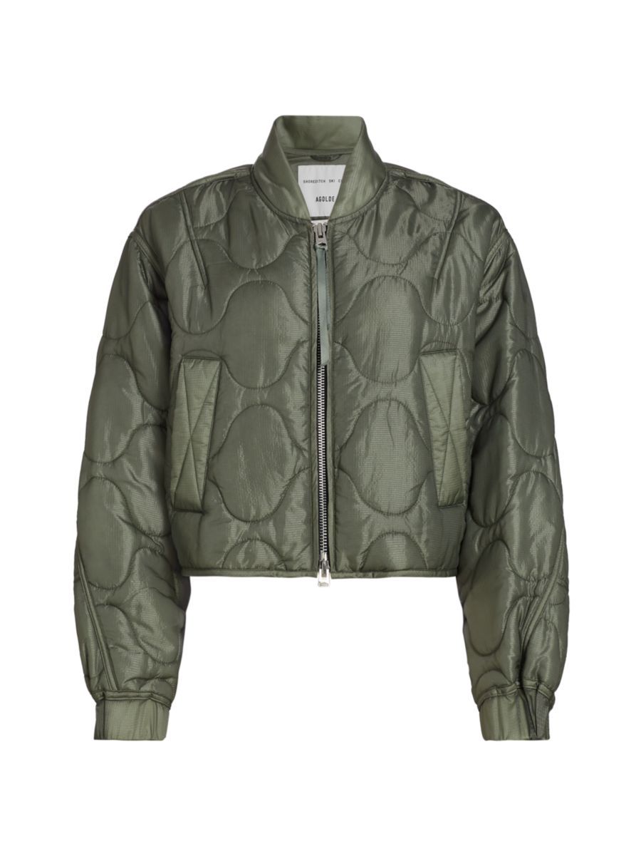 Shoreditch Ski Club X AGOLDE Iona Quilted Jacket | Saks Fifth Avenue