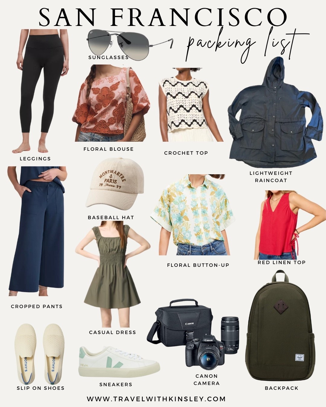 Travel packing list for San Franciscoo

#LTKTravel #LTKFindsUnder50 #LTKMidsize