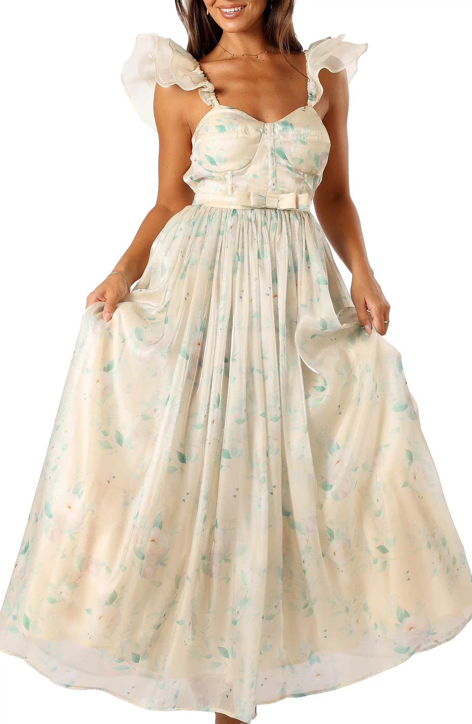Petal & Pup Freesia Floral Ruffle Maxi Dress | Nordstromrack | Nordstrom Rack