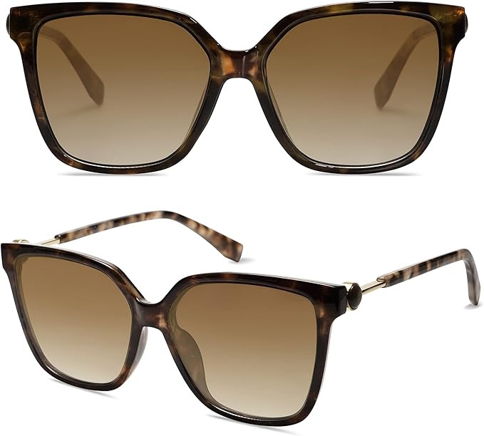 SOJOS Oversized Square Sunglasses for Women Trendy Fashion UV Protection Lens Womens Shades Sungl... | Amazon (US)