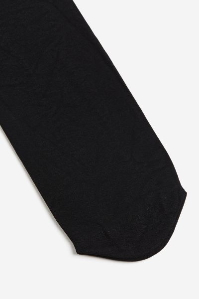 Sheertex® Ultra-strong Semi-sheer Tights - Black - Ladies | H&M US | H&M (US + CA)