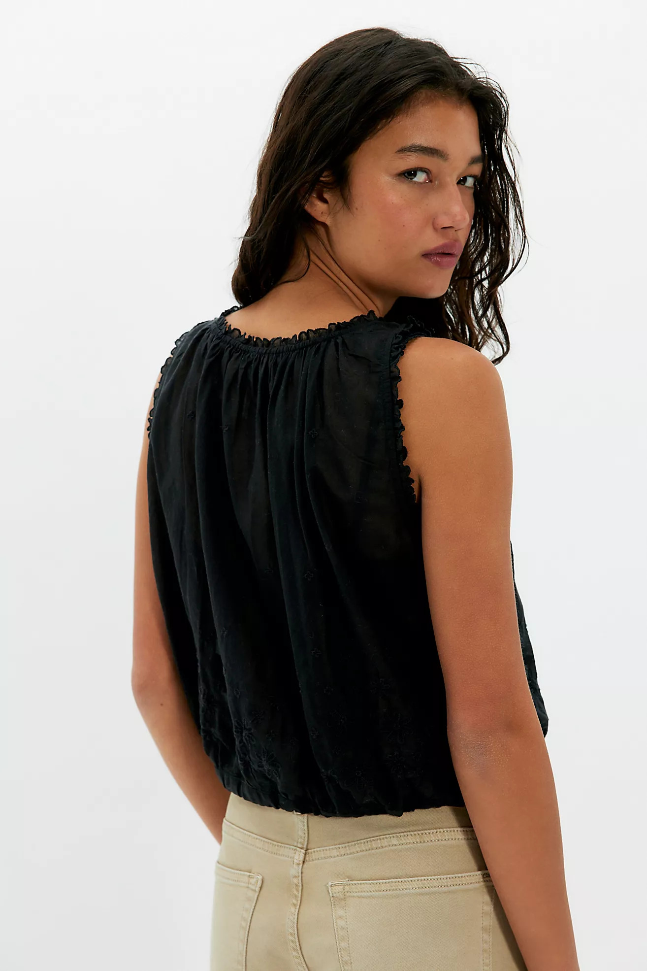 Cherry Scallop Top | Free People (UK)