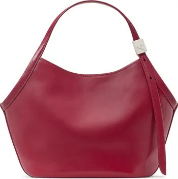 Kate Spade New York small deco fine grain leather tulip top handle bag | Nordstrom | Nordstrom