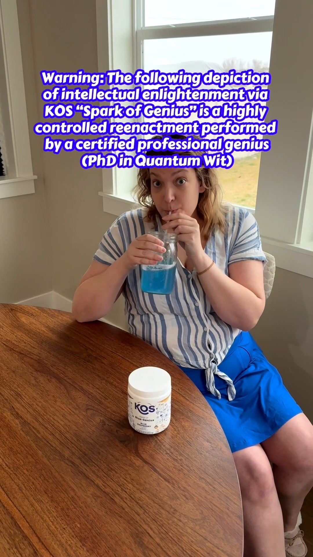 I can’t make any guarantees that you’ll ever achieve my level of silliness, but at least try this and let your brain fog lift so you can try 😂😂😂 #kos #brainpower #genius #sillygoofymood #satirecomedy 

#LTKselfcare #LTKdayinmylife #LTKfitnessgoals