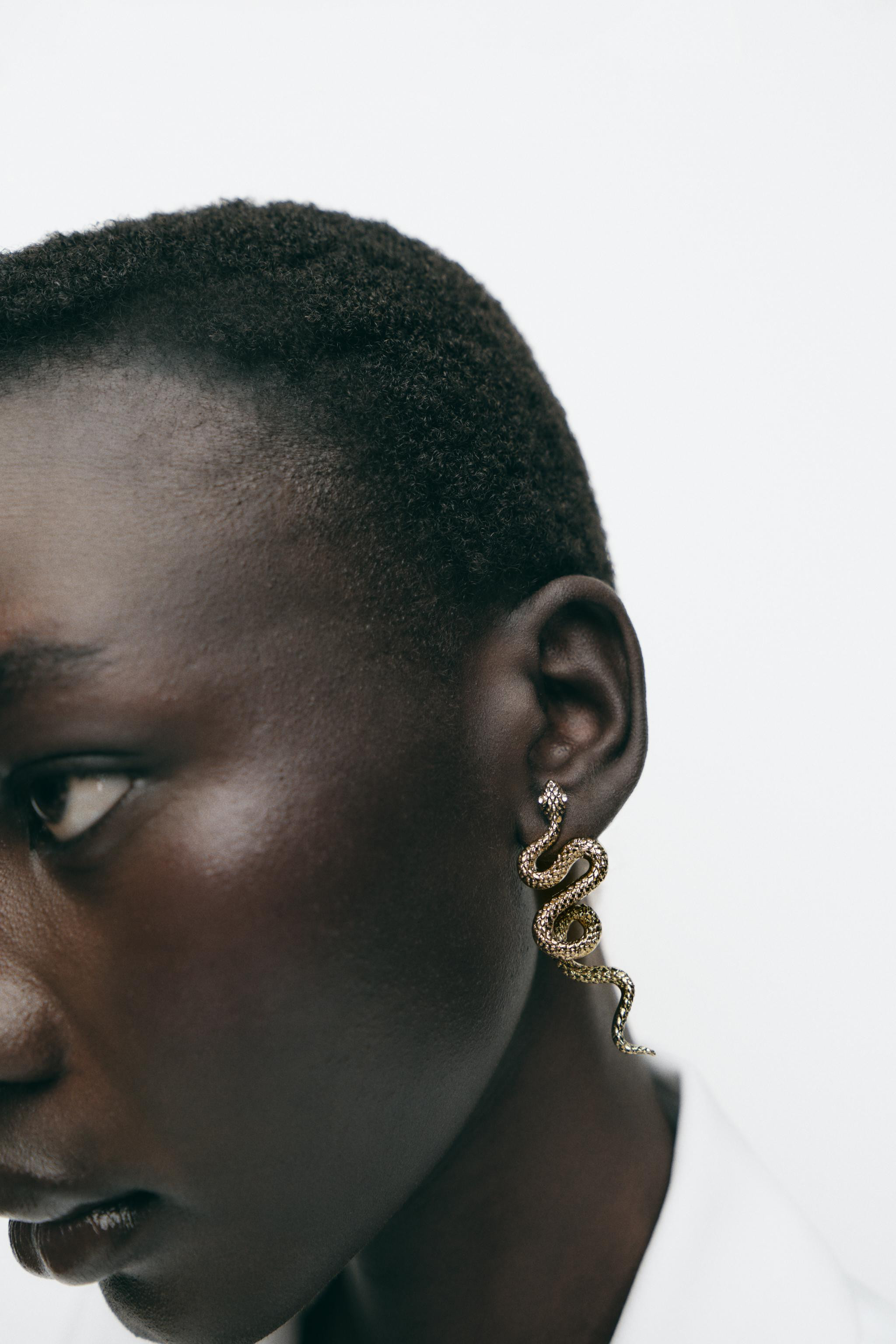SNAKE EARRINGS | Zara US