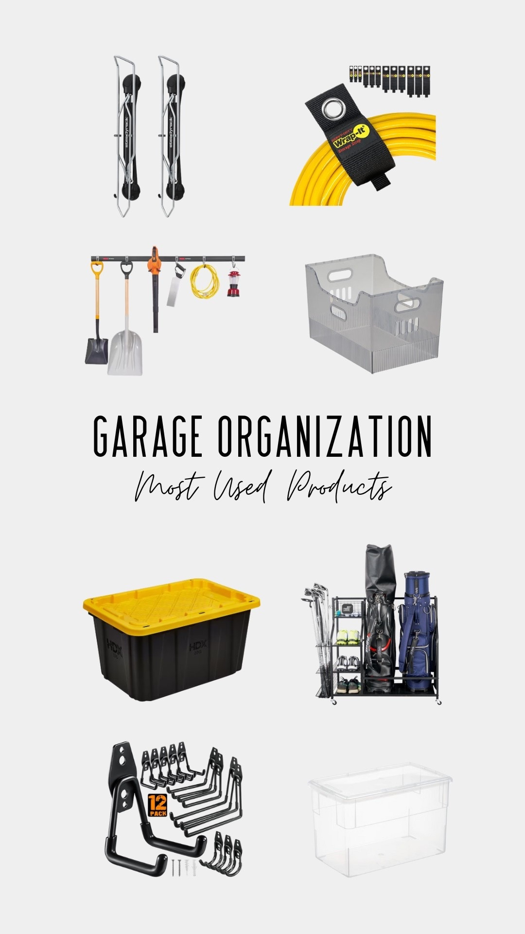 Check out our go-to garage organization products here! These tried-and-true favorites help create a functional space for the whole family. Happy organizing ✨ #garageorganization

#LTKHome