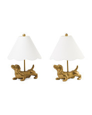 Dachshund lamps  | Marshalls