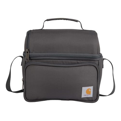 Carhartt Camping Cooler, Worksite Lunchbox, Soft Shell Cooler for Construction Sites, Work and Everyday Use Cooler, Gray | Amazon (US)