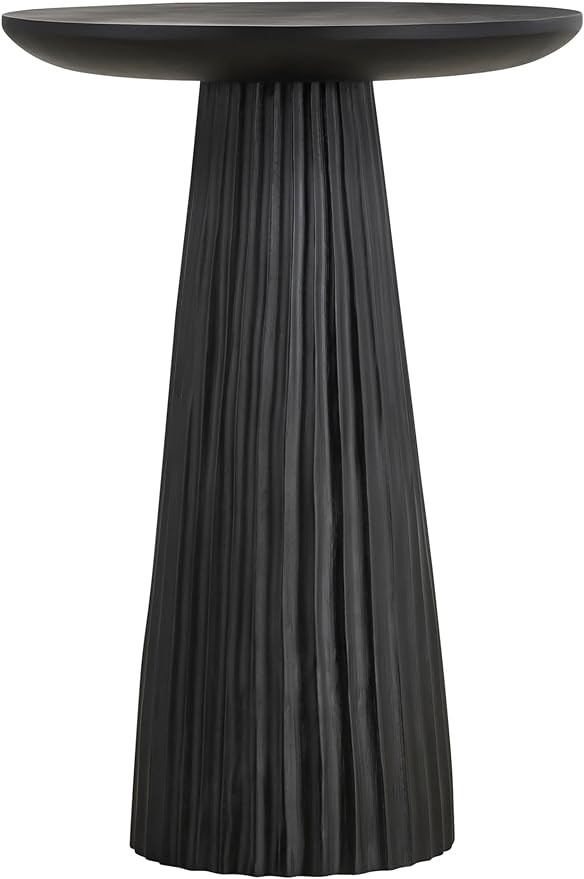 Canarm Jai Black Finished Wood Side Table | Amazon (US)