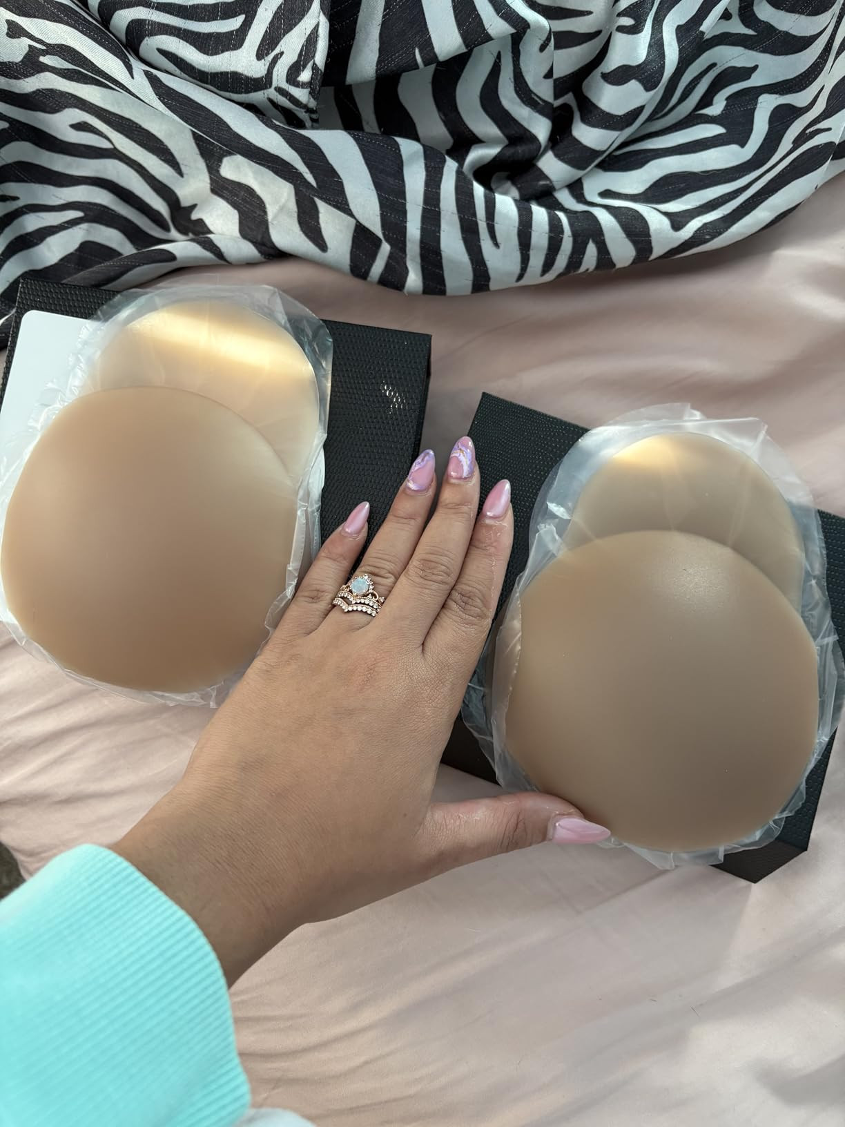 Nippies Nipple Covers for Women - Reusable Sticky Silicone Pasties with Travel Case - Original Ci... | Amazon (US)