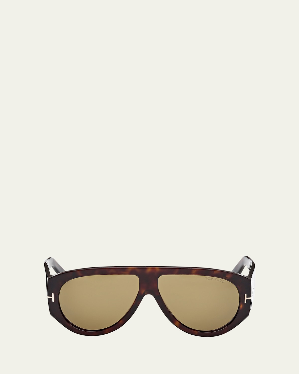 Men's Bronson T-Logo Shield Sunglasses | Bergdorf Goodman