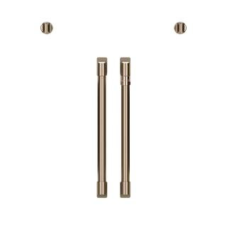 Cafe French Door Wall Oven Handle and Knob Kit in Brushed Bronze-CXWSFHKPMBZ - The Home Depot | The Home Depot
