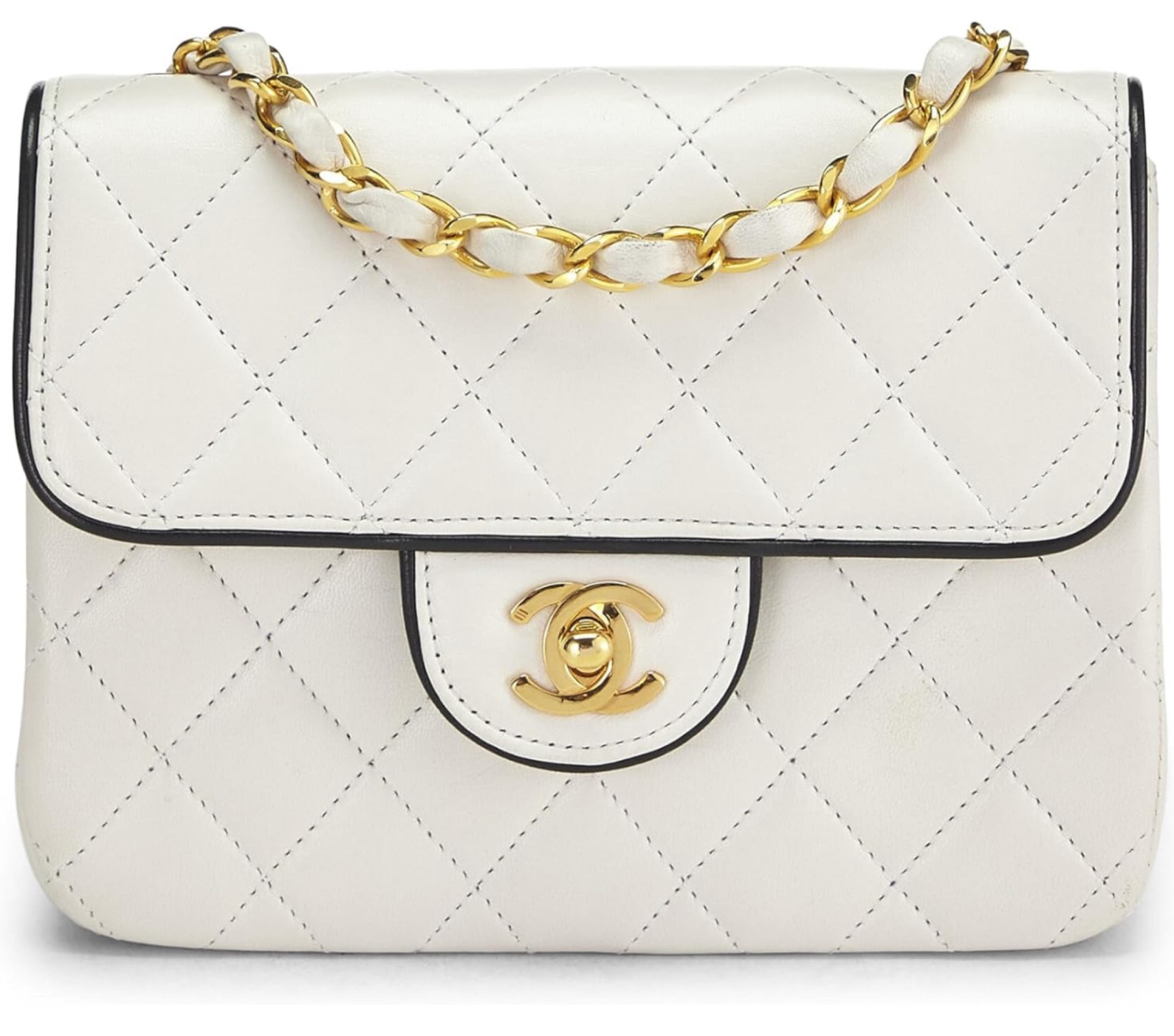 $200 off 🎉

CHANEL
Pre-Loved White Quilted Lambskin Piped Half Flap Mini, White

#LTKsalealert #LTKstyletip