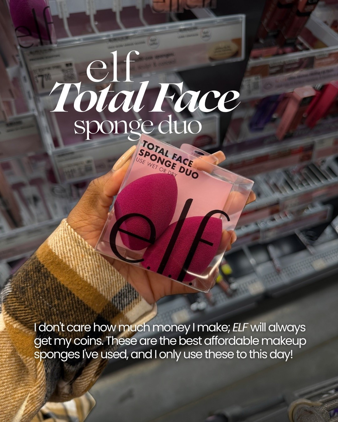 ✨ Total Face Sponge Duo by e.l.f. Cosmetics

These are the best affordable makeup sponges I’ve ever used, they are my go to!


#LTKBeauty #LTKPlusSize #LTKselfcare