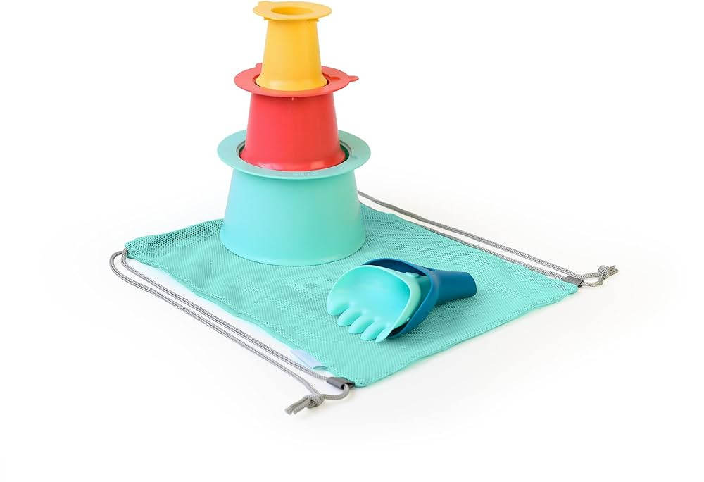 QUUT | Alto 2-Piece Beach Set | Multi-Color | Award Winning Sand Fort Toy Alto, Raki, & Beach Bag | Amazon (US)