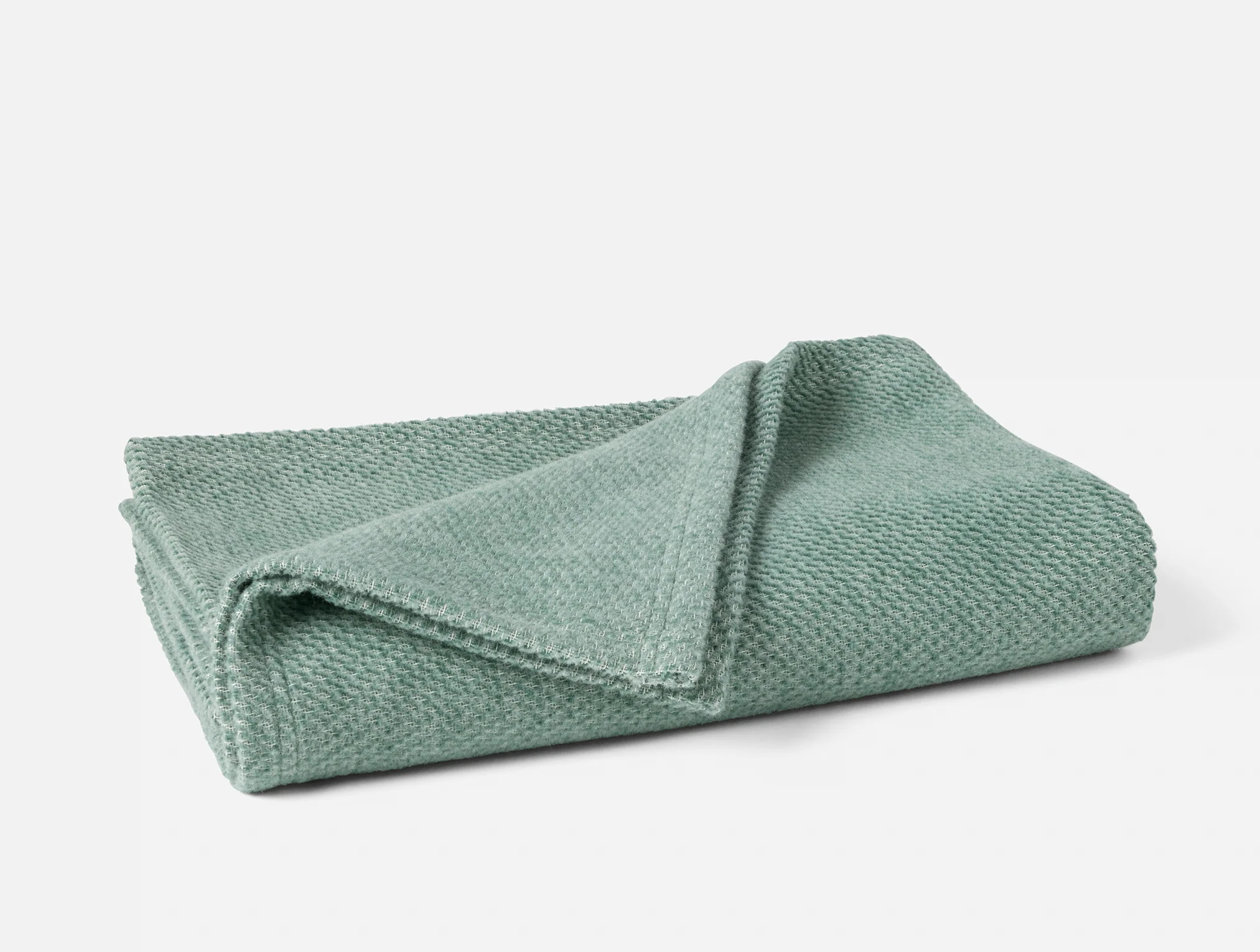 Sequoia Washable Organic Cotton and Wool Throw | Coyuchi