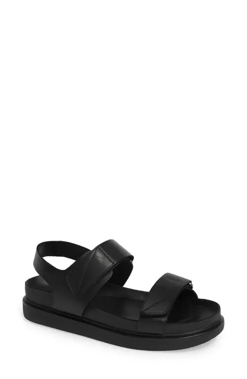 Vagabond Shoemakers Erin Slingback Sandal in Black Leather at Nordstrom, Size 12Us | Nordstrom