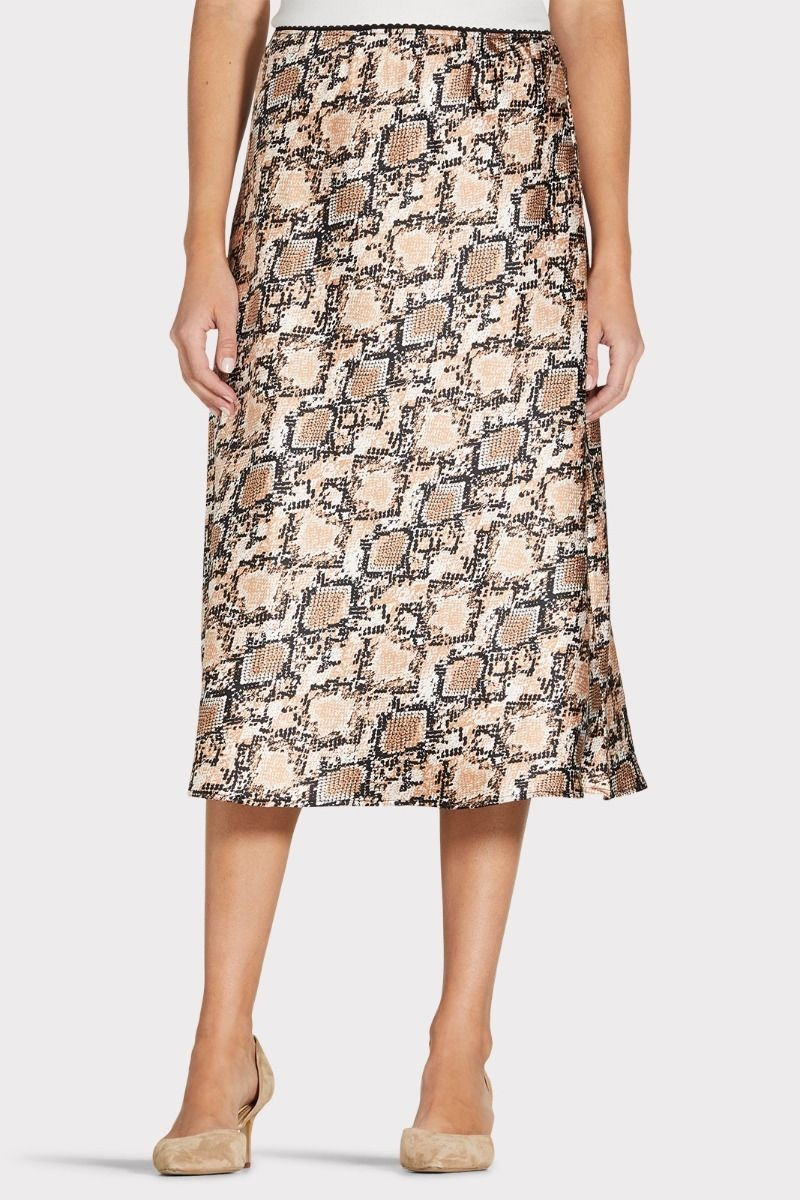 Elodie Snake Print Skirt | Evereve