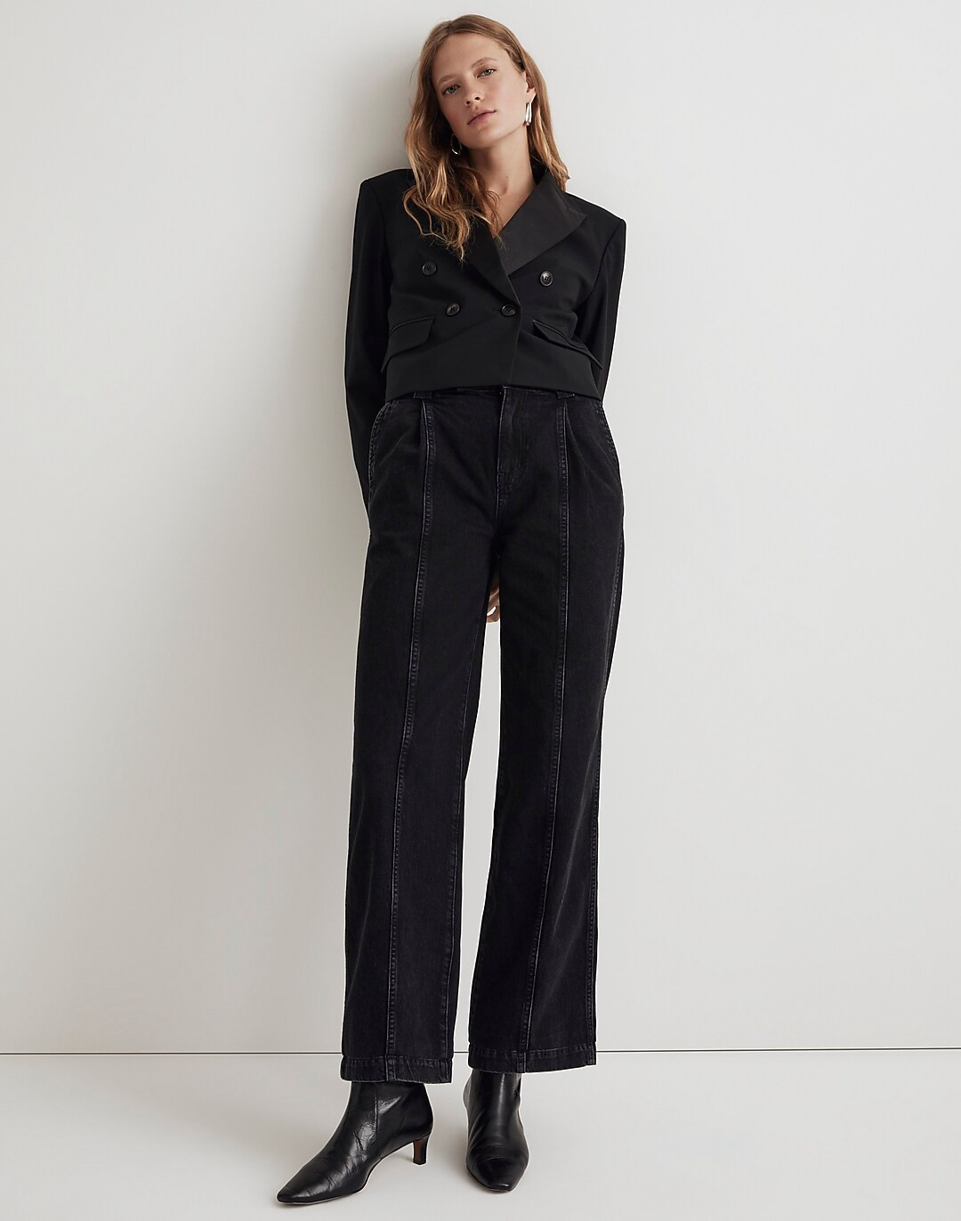 The Perfect Vintage Wide-Leg Jean: Seam Edition | Madewell