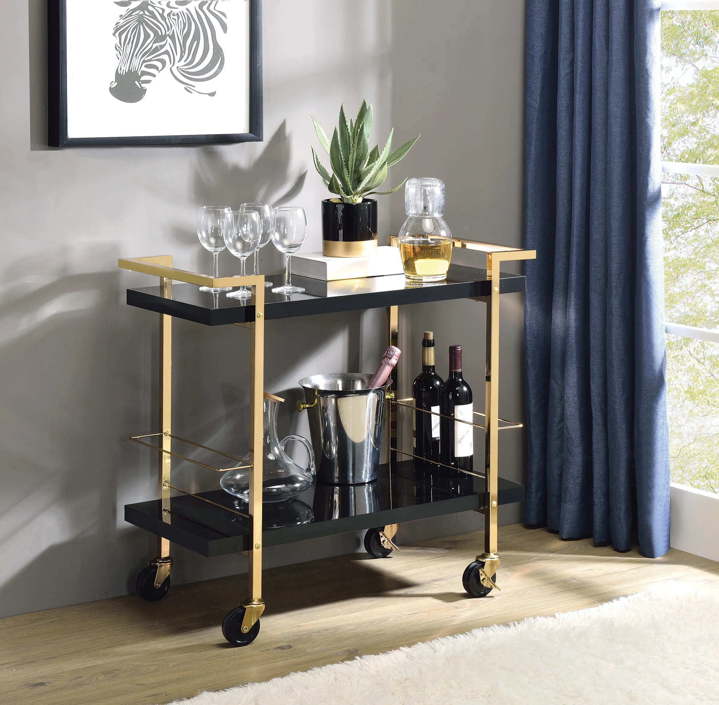 Lilea Metal Bar Cart | Wayfair North America