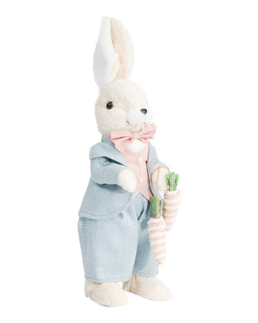 Oversized Rabbit Holding Carrot | TJ Maxx