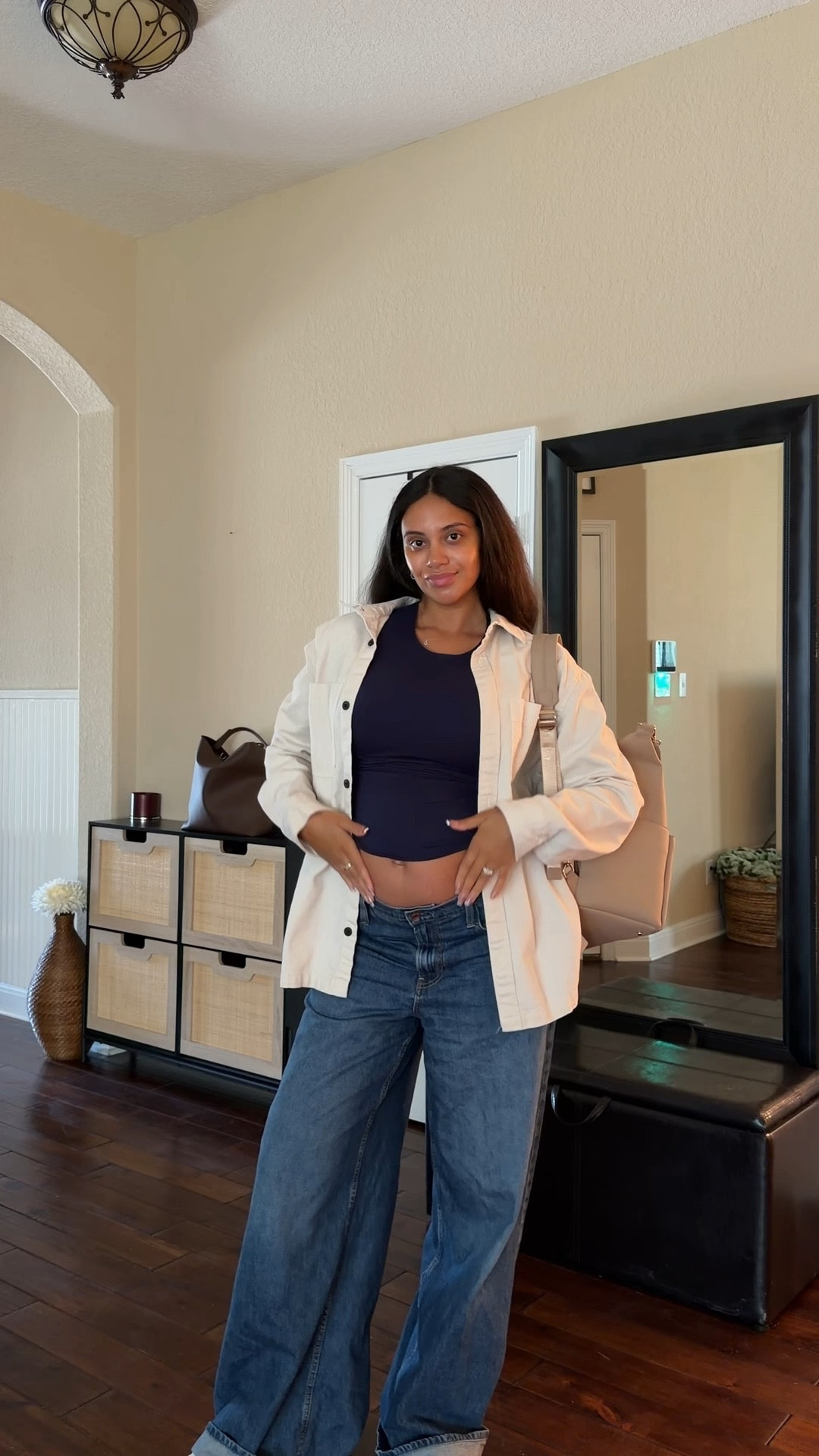 Mom fit era 🤏🏽😛 

#LTKdayinmylife #LTKBump #LTKmomlife